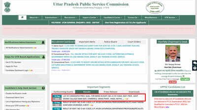 uppsc assistant professor result 2026