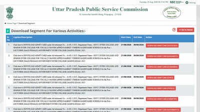 uppsc polytechnic lecturer admit card 2026