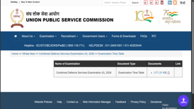 upsc cds 2 exam 2026