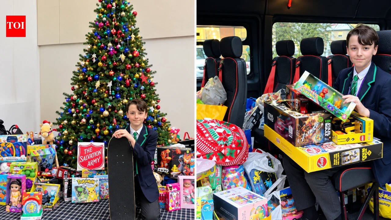 A 12 year old spent his own birthday money on Christmas gifts