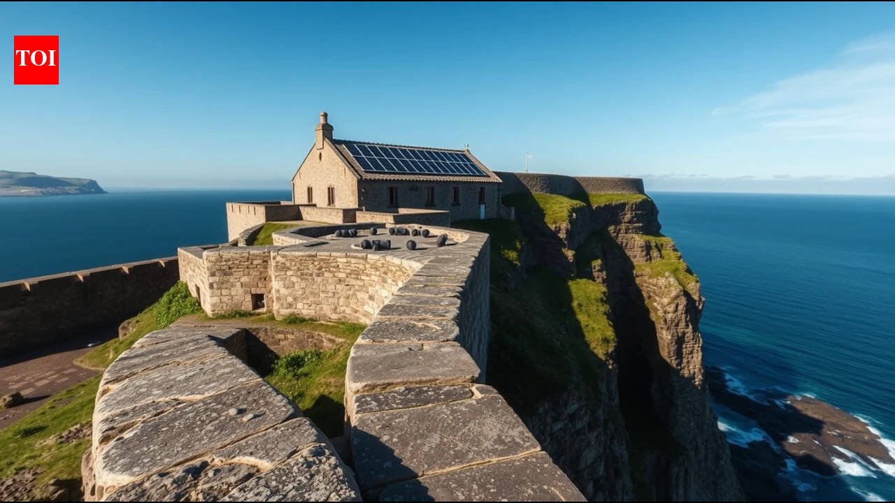A tech entrepreneur bought a ruined Welsh island fort for