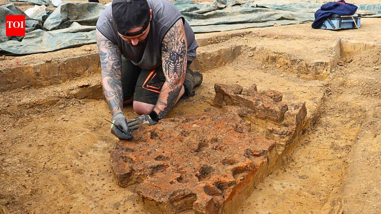 Archaeologists uncover rare Roman era workshop in Germany with pottery kiln