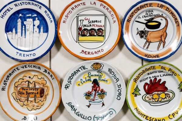 In Italy some restaurants let diners take their plates home