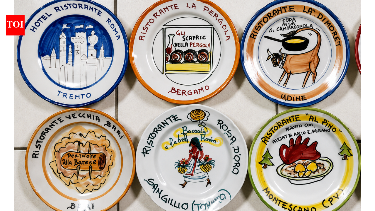 In Italy some restaurants let diners take their plates home