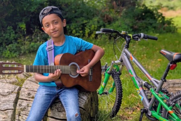 Meet Adrian Abraham 9 year old Indian origin rock and metal guitarist aiming