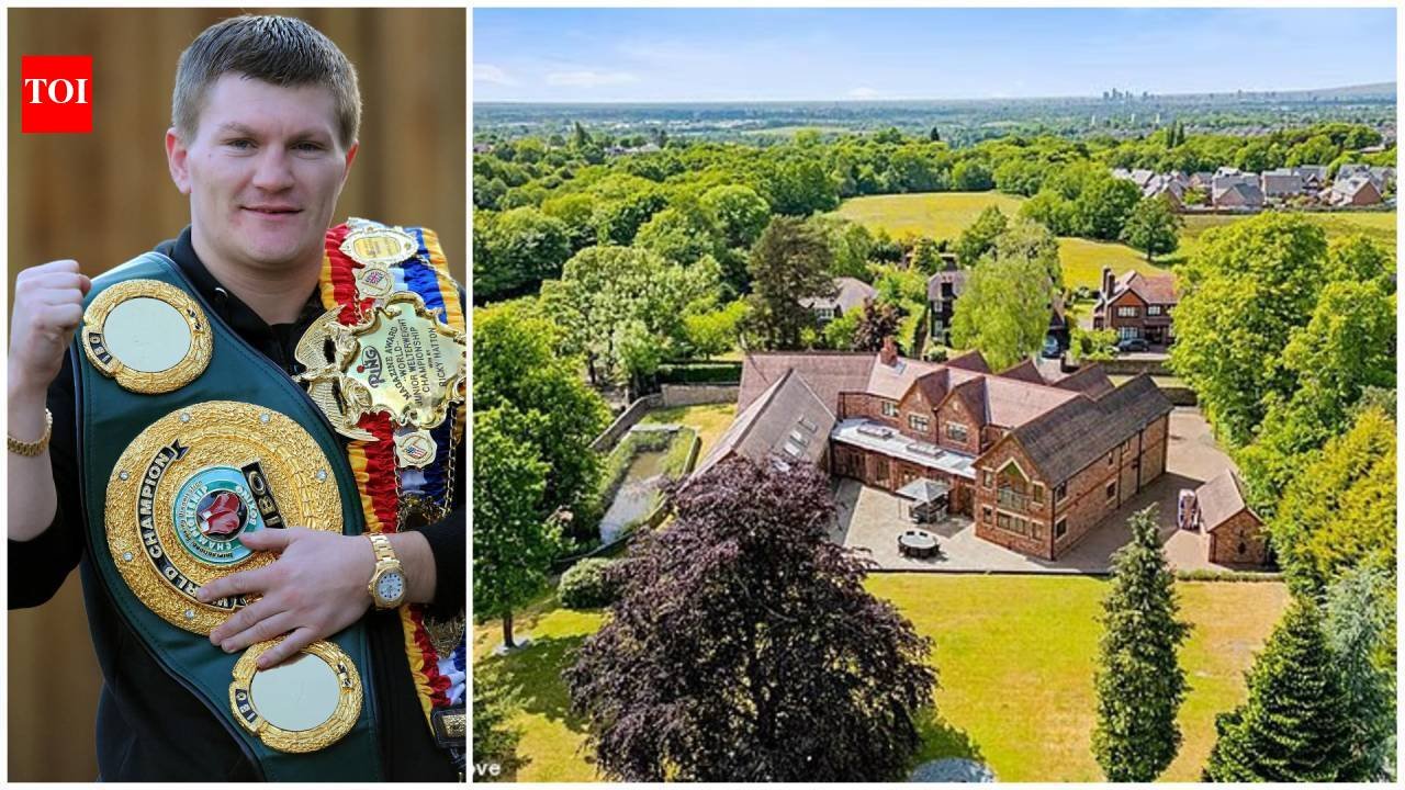 Ricky Hattons luxury mansion where the boxing legend was found