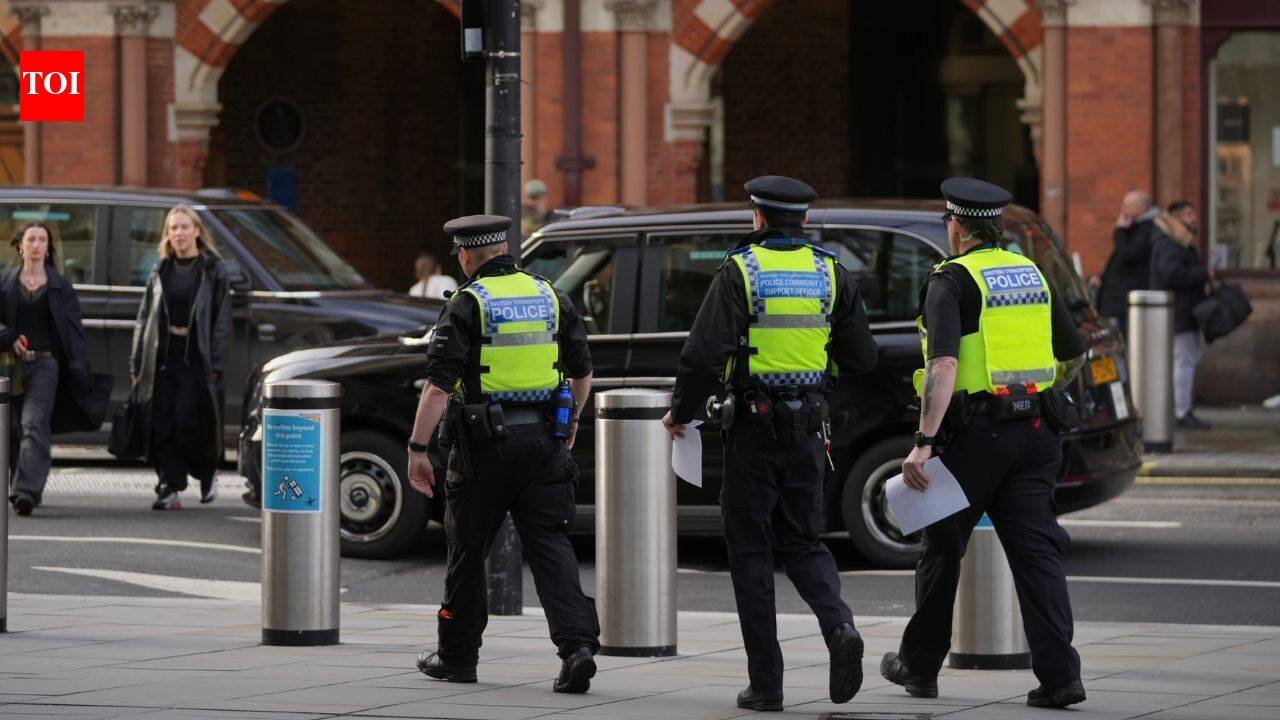 UK police shooting Officers open fire on knife wielding suspect after
