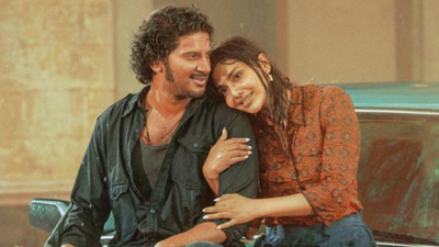 dulquer salmaan and aishwarya lakshmi in king of kotha