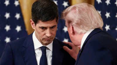 federal reserve chair kevin warsh with trump