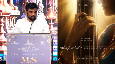 gowtam tinnanuri reveals how ms subbulakshmis name in biopic starring rashmika mandanna has become a mantra for the team she was much more than a legendary singer