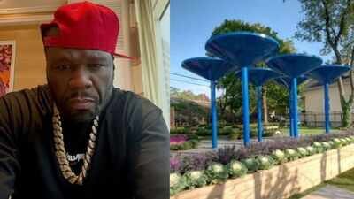 in 2008 50 cent helped transform a neglected queens garden with a rainwater harvesting system 18 years later the community green space still carries his name