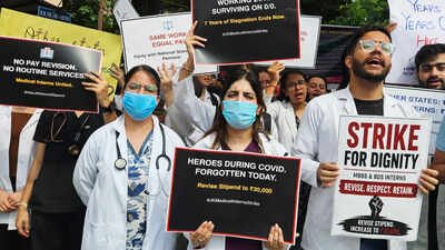 jammu mmbs interns protest