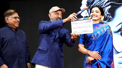 kamal haasan gives first clap for rashmika mandannas ms subbulakshmi biopic