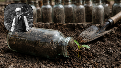 michigan state university botanist william james beal buried 20 glass bottles filled with seeds