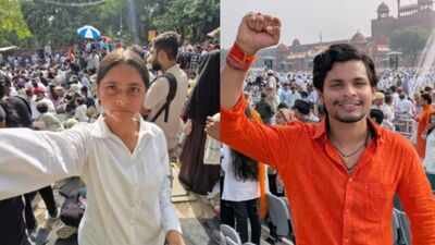 nishu azad stated delhi police promised action against swatantra bhardwaj within seventy two hours