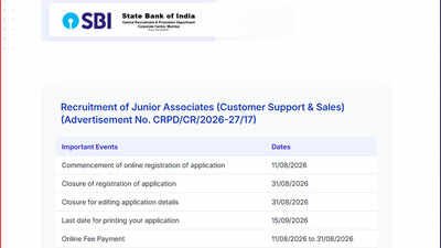 sbi clerk recruitment 2026