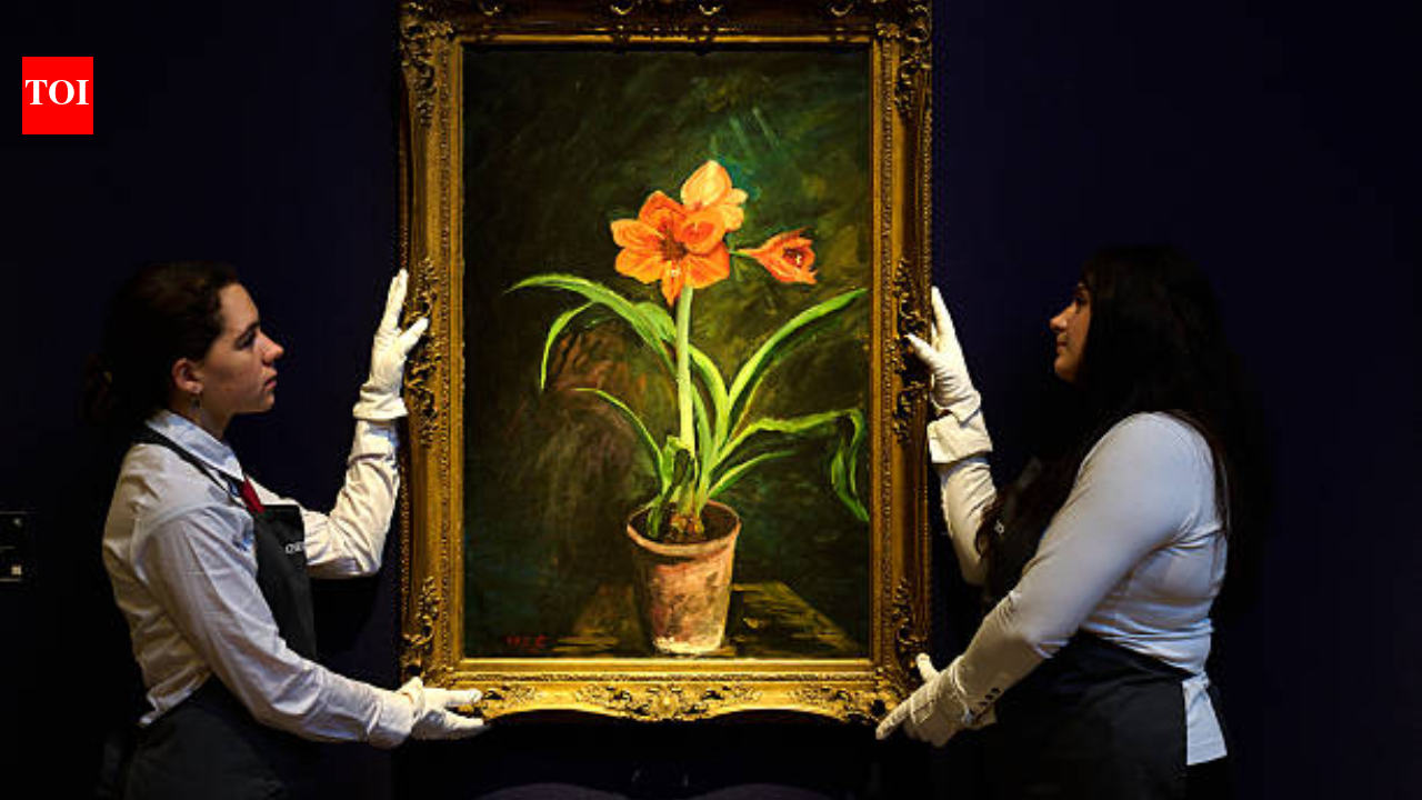 A Winston Churchill painting made in 1948 sold at Christies
