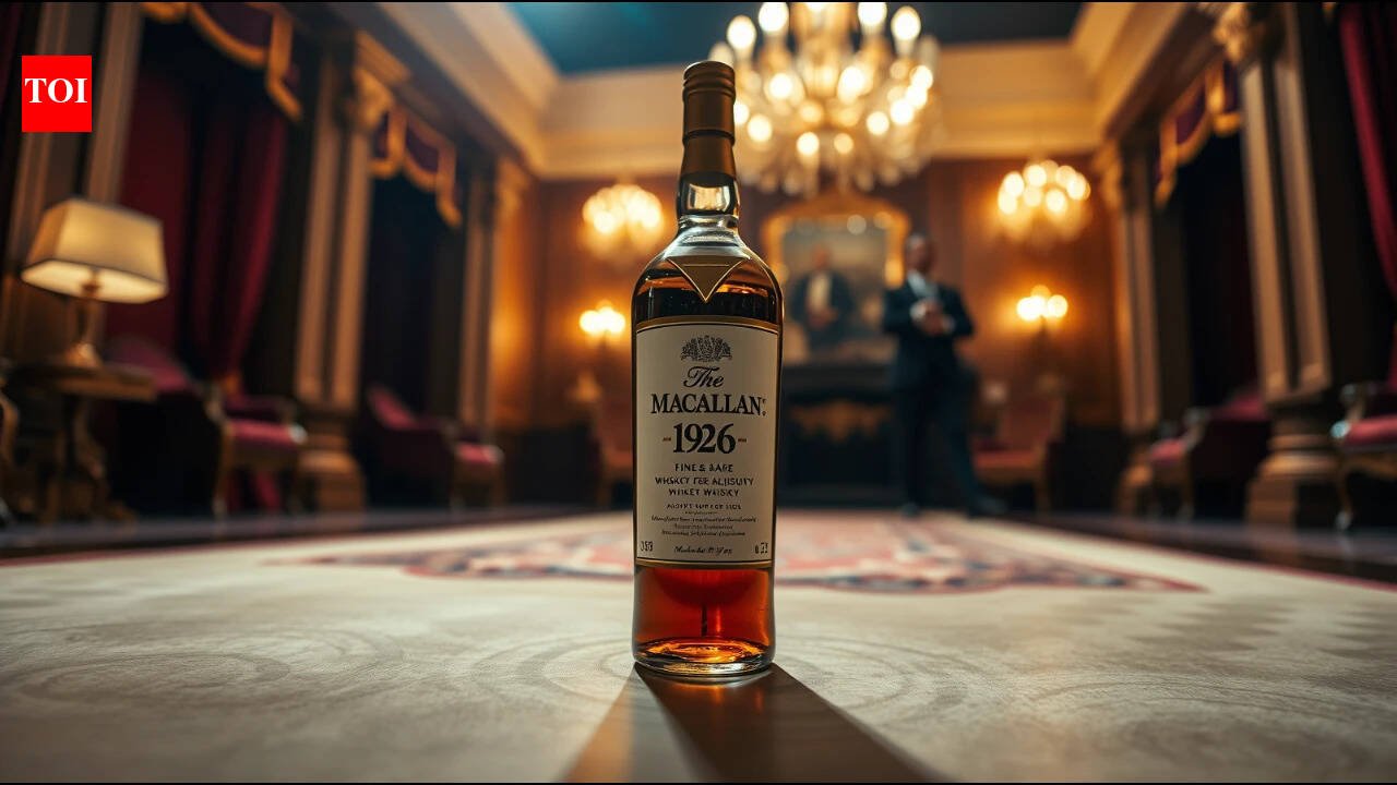 A bottle of Macallan 1926 whisky sold for 2125 million