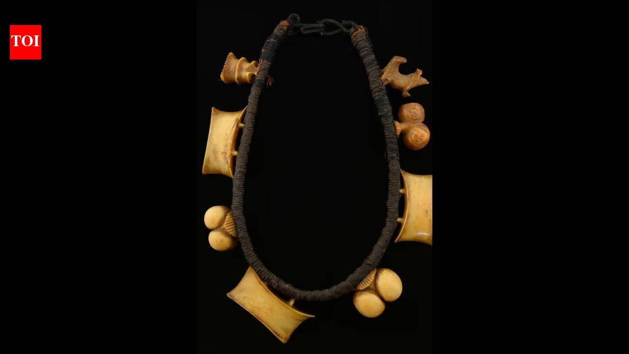 A necklace nearly taken to a car boot sale with