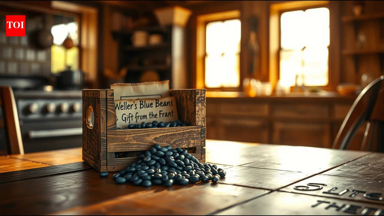 A soldier gave these bean seeds to a family after