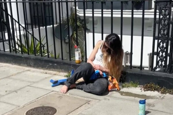 Abu Dhabi royal found slumped on London street with toddler