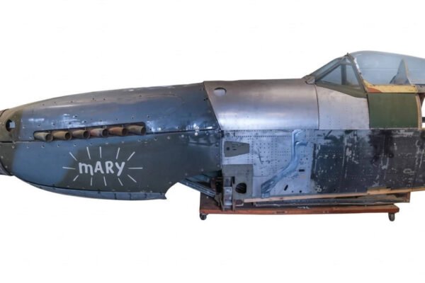 After spending more than 20 years rebuilding a Spitfire fuselage