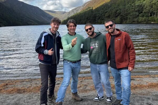 An Irish fathers 18 carat wedding ring slipped off in an