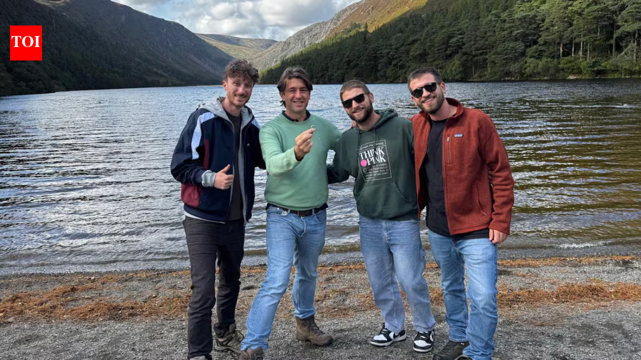 An Irish fathers 18 carat wedding ring slipped off in an
