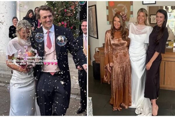 Annabel Crofts daughter Lily Coleman marries Felix McCorquodale an insurance