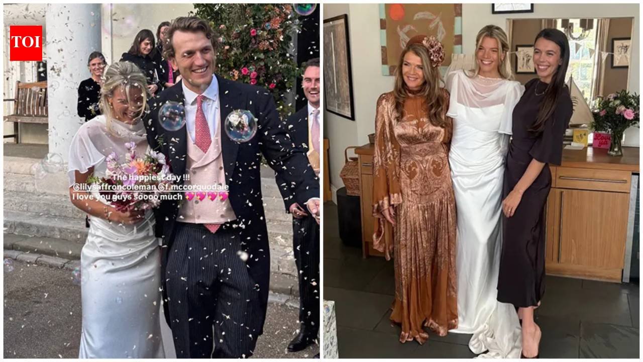 Annabel Crofts daughter Lily Coleman marries Felix McCorquodale an insurance