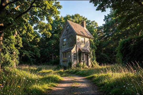 Britain built a 70 foot water tower disguised as a house