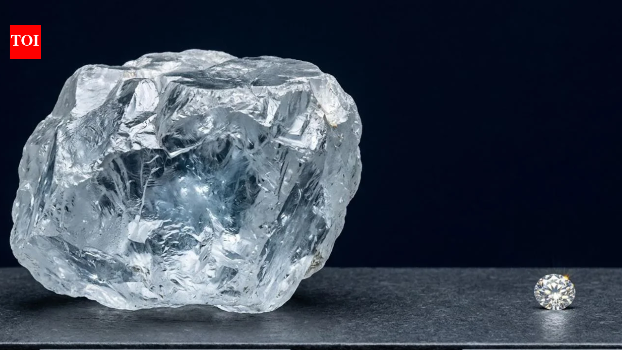 In 1905 a mine manager in South Africa pulled a