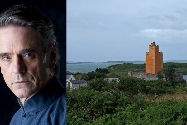 In 1998 Jeremy Irons bought a ruined 15th century Irish castle