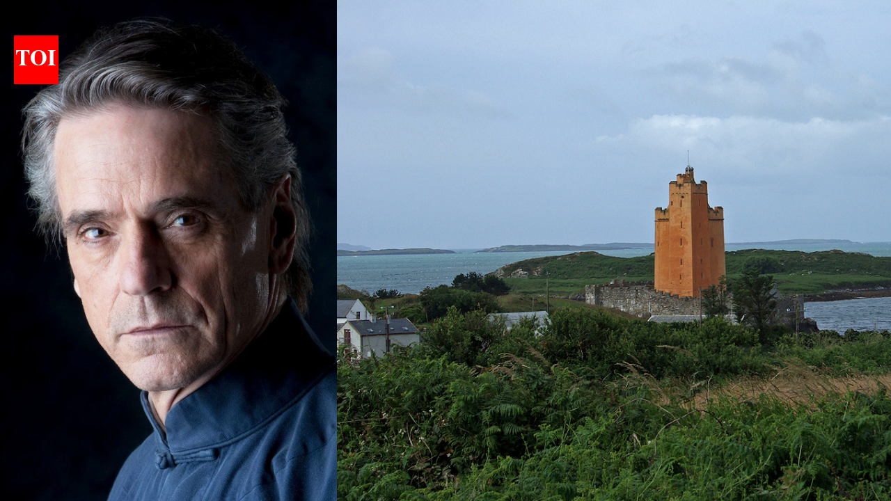 In 1998 Jeremy Irons bought a ruined 15th century Irish castle