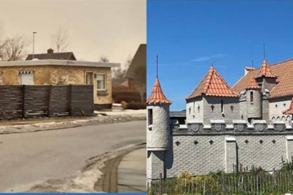 In 2005 a Danish man moved into an ordinary suburban