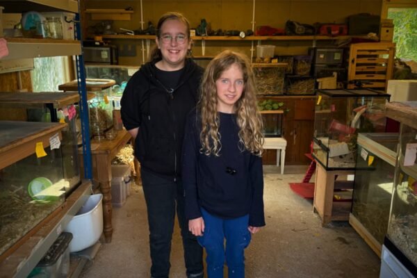 Two 14 year old UK conservationists are recruiting 20 children aged 8