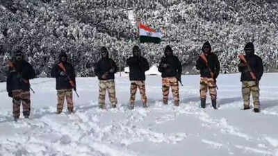 a file photo of itbp personnel near indo china border