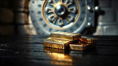 gleaming gold and silver bars