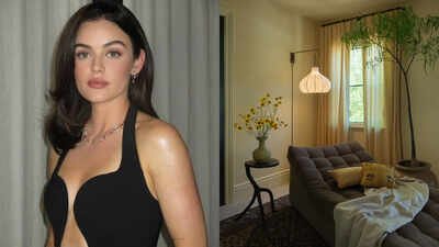 lucy hale teamed up with proem designers ashley drost and marie trohman to bring colour character and depth to her home