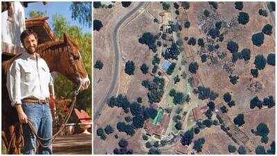 noah wyles 80 acre santa ynez ranch offers him a peaceful escape from hollywood