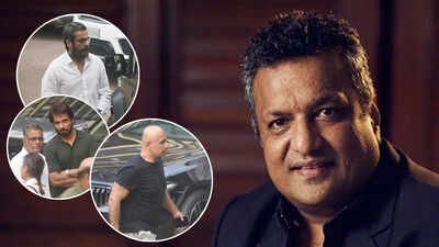 sanjay gupta passes away fardeen khan vishal dadlani mukesh chhabra sujoy ghosh and more arrive at late filmmakers residence to pay last respects