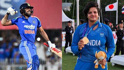 shubman gill and shafali verma
