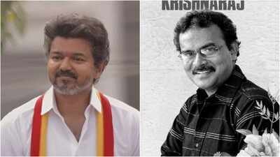 tamil nadu cm vijay mourns krishnaraj fb